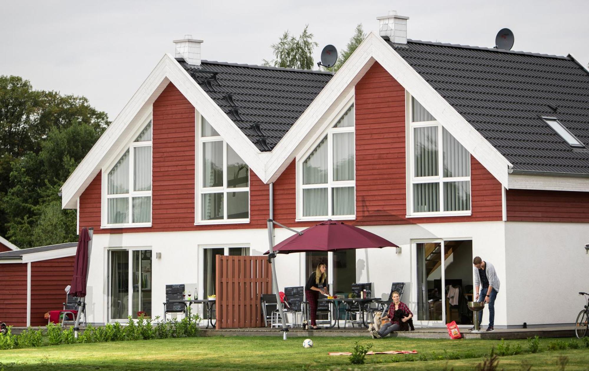 Ferienhaus Nordhorn - Haus Am See Eksteriør billede